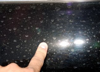 Punca berlaku kesan tompokan air pada permukaan kereta