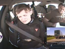 Pecut 294km/j berani, bila ditahan polis menangis pulak!