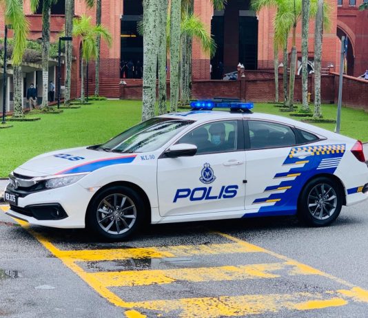 PDRM terima 425 unit kereta peronda Honda Civic 1.8S baharu