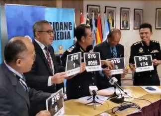 Jadi tumpuan, nombor plat SYG 8055 curi perhatian 25 pembida