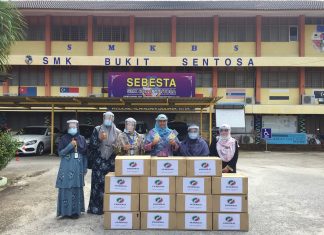 Covid-19: Perodua sumbang lebih 5,000 pelindung muka kepada sekolah sekitar Hulu Selangor