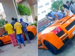 Pemilik Lamborghini Gallardo dimarahi kerana pandu laju dan buat bising