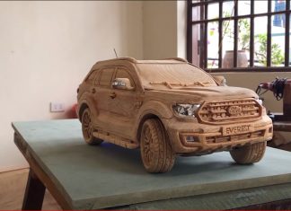 Sangat unik! Ini replika pelbagai kenderaan yang dihasilkan dengan kayu