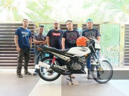 Siapa kata rekaan semata-mata? Ini dia motosikal RX-Z yang berharga RM70k
