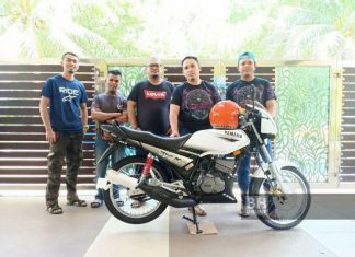 Siapa kata rekaan semata-mata? Ini dia motosikal RX-Z yang berharga RM70k