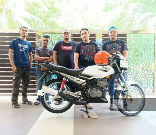 Siapa kata rekaan semata-mata? Ini dia motosikal RX-Z yang berharga RM70k