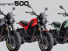 Benelli Leoncino 500 kini dengan warna baharu