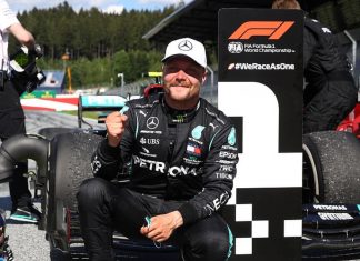 Pembukaan semula siri Formula 1, Valtteri Bottas muncul juara Grand Prix Austria