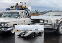 Jentera dalam filem Ghostbusters, Back to the Future dan Batmobile kini sedia untuk dilelong!