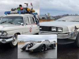 Jentera dalam filem Ghostbusters, Back to the Future dan Batmobile kini sedia untuk dilelong!