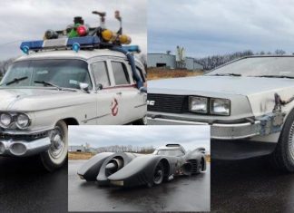Jentera dalam filem Ghostbusters, Back to the Future dan Batmobile kini sedia untuk dilelong!