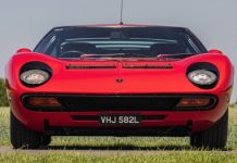 Lamborghini Miura SV 1972 mungkin akan dilelong dengan harga RM12.7 juta