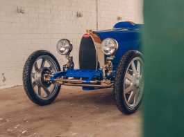 Bugatti perkenal Baby II, kereta elektrik dengan gaya klasik