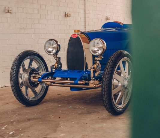 Bugatti perkenal Baby II, kereta elektrik dengan gaya klasik