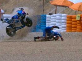 Alex Rins alami kemalangan semasa sesi kelayakan, bakal terlepas MotoGP Sepanyol?