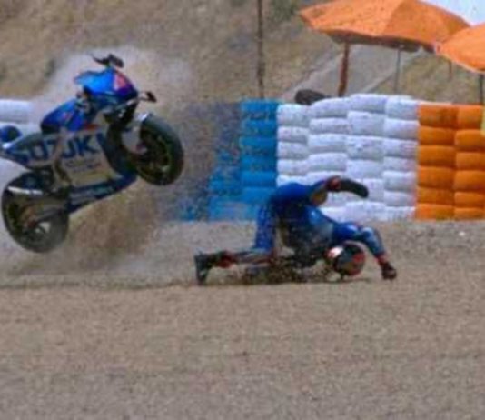 Alex Rins alami kemalangan semasa sesi kelayakan, bakal terlepas MotoGP Sepanyol?