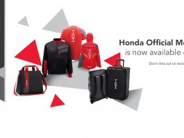 Anda kini boleh beli barangan rasmi Honda di Shopee