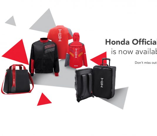 Anda kini boleh beli barangan rasmi Honda di Shopee
