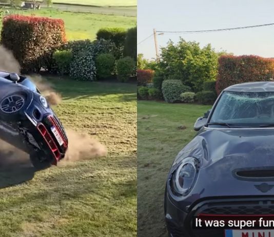 Youtuber ini terbalikkan sebuah MINI John Cooper Works GP yang baru dibeli
