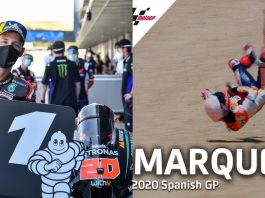 MotoGP Sepanyol 2020: Fabio Quartararo juara, Marc Marquez terlibat kemalangan