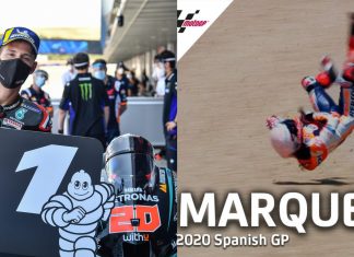 MotoGP Sepanyol 2020: Fabio Quartararo juara, Marc Marquez terlibat kemalangan