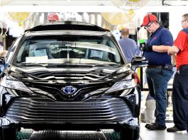 Operasi kilang pengeluaran Toyota kembali beroperasi sepenuhnya