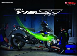 HLYM lancar Yamaha Y15ZR GP edisi terhad, harga RM8,868 siap dapat sijil dan jam tangan