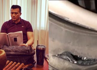 “Nasib baik tayar run flat,” – Tayar kereta meletup, Aaron Aziz kongsi tips untuk para wanita