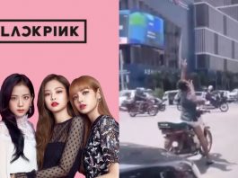 Bosan tunggu lampu isyarat, lelaki ini buat tarian Blackpink atas motosikal