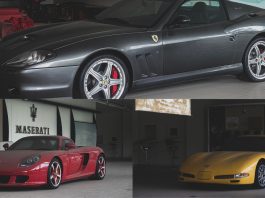 Pusat pengedar yang sudah ditutup ini masih simpan tiga kereta eksotik