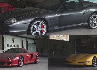 Pusat pengedar yang sudah ditutup ini masih simpan tiga kereta eksotik