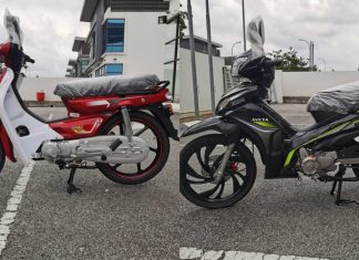Peserta baru dalam pasaran motosikal, Aveta perkenalkan model DY90 dan RX110