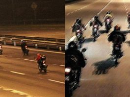Tak tahan tabiat suka berlumba motosikal, bapa hantar anak ke balai polis