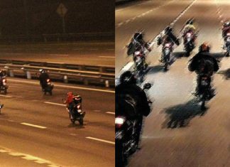 Tak tahan tabiat suka berlumba motosikal, bapa hantar anak ke balai polis