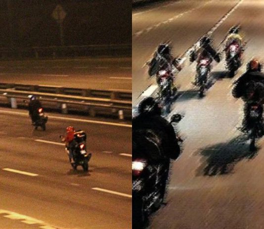 Tak tahan tabiat suka berlumba motosikal, bapa hantar anak ke balai polis