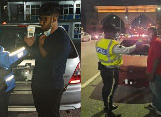 Op Mabuk: Polis tahan 5 lelaki memandu bawah pengaruh alkohol