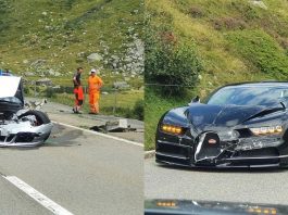Kemalangan antara Bugatti Chiron, Porsche 911 Cabriolet dan Mercedes-Benz C-Class Estate, kerugian cecah RM17.1 juta!