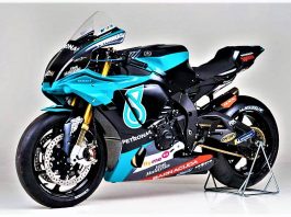 Replika R1 Petronas Yamaha SRT YZR-M1 sempena ulang tahun Petronas, hanya 46 unit!
