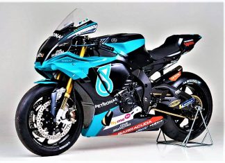 Replika R1 Petronas Yamaha SRT YZR-M1 sempena ulang tahun Petronas, hanya 46 unit!