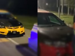 Acah samseng jalanan, tiga ditahan polis kerana terlibat perlumbaan haram