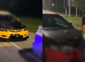 Acah samseng jalanan, tiga ditahan polis kerana terlibat perlumbaan haram