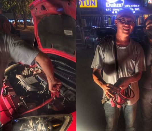 “Esok lusa kita susah, nanti ada orang lain tolong,” kereta pemuda rosak, uncle Cina baik hati datang beri pertolongan