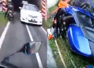 Penunggang motosikal lawan arus bersama Toyota Vios beri penjelasan, niat hanya nak tolong