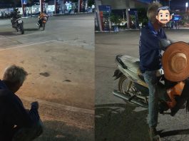 Seorang warga emas sanggup tunggang motosikal sejauh 300km demi tatap jenazah cucu