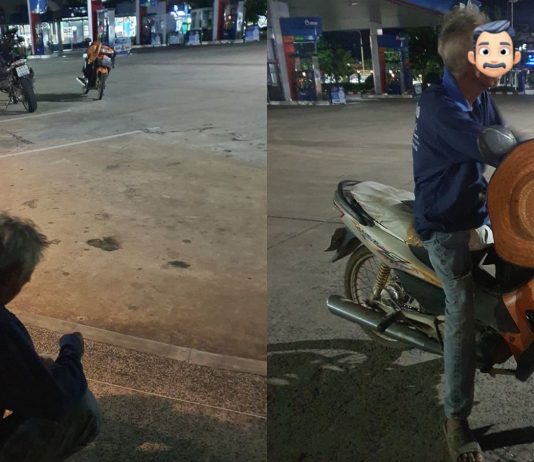 Seorang warga emas sanggup tunggang motosikal sejauh 300km demi tatap jenazah cucu