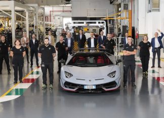 Lamborghini hasilkan unit ke-10,000 model Aventador