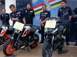 Aktif curi motosikal sejak tahun 2013, Geng KTM kini tumpas