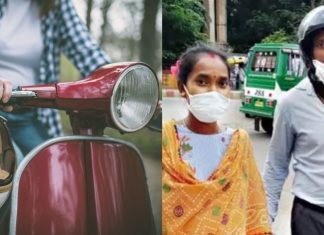 Lelaki ini tunggang skuter sejauh 1,200km bawa isteri mengandung jawab peperiksaan