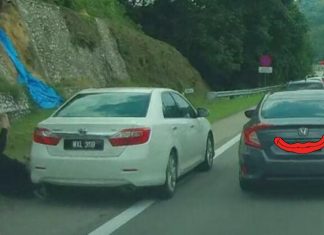 Guna lorong kecemasan dan langgar lari, pemandu Toyota Camry serah diri