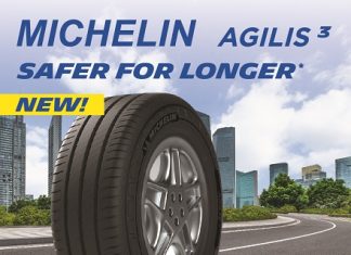 Michelin Agilis 3 baharu dengan prestasi brek basah lebih baik, untuk kenderaan komersial ringan